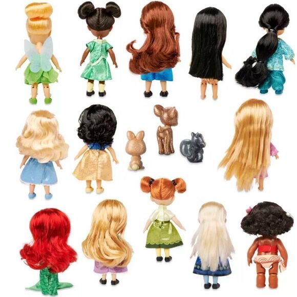 NEW Ariel Little Mermaid Mini Doll 2023 Disney Animators' Collection 5”H NWOP - Picture 6 of 7